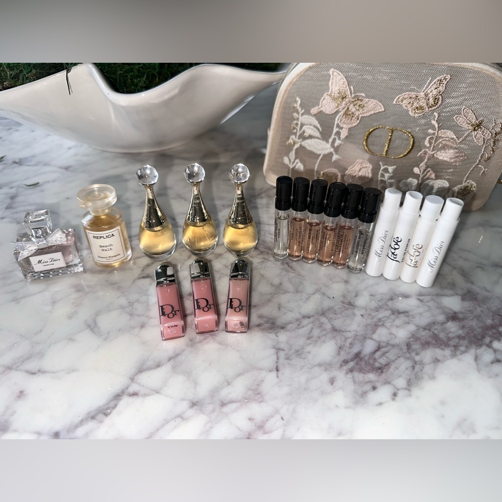 Dior Lip Gloss Trio - Elegant Pink Hues